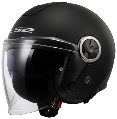 Ls2 jethelm of620 classy solid helmet of620 classy solid matt black gr. s