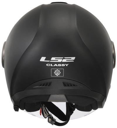 Ls2 jethelm of620 classy solid helmet of620 classy solid matt black gr. xl