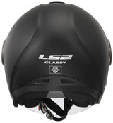 Ls2 jethelm of620 classy solid helmet of620 classy solid matt black gr. s - afbeelding 1