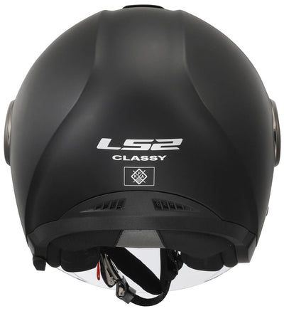 Ls2 jethelm of620 classy solid helmet of620 classy solid matt black gr. xxl