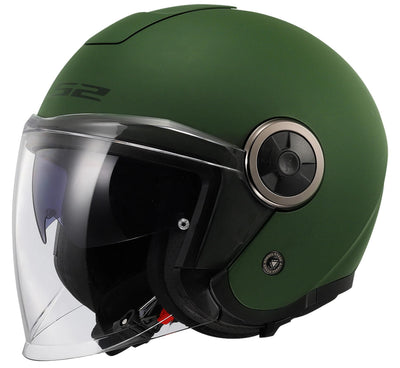 Ls2 jethelm of620 classy solid helmet of620 classy solid m. gn gr. l