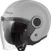 Ls2 jethelm of620 classy solid helmet of620 classy solid pearl gray gr. l