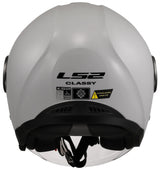 Ls2 jethelm of620 classy solid helmet of620 classy solid pearl gray gr. xs - afbeelding 1