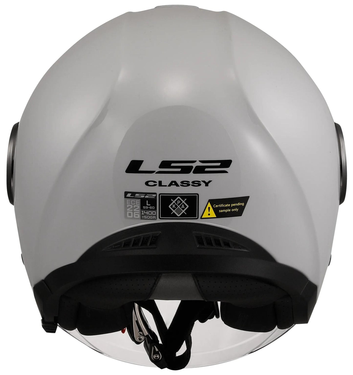 Ls2 jethelm of620 classy solid helmet of620 classy solid pearl gray gr. m