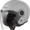 Ls2 jethelm of620 classy solid helmet of620 classy solid pearl gray gr. l
