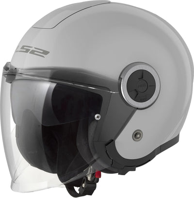 Ls2 jethelm of620 classy solid helmet of620 classy solid pearl gray gr. l