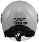 Ls2 jethelm of620 classy solid helmet of620 classy solid pearl gray gr. l