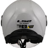 Ls2 jethelm of620 classy solid helmet of620 classy solid pearl gray gr. xxl