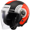 Ls2 jethelm of620 classy disko helmet of620 classy disco bw rt ws gr. l