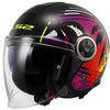 Ls2 jethelm of620 classy palm helmet of620 classy palm black gr. m
