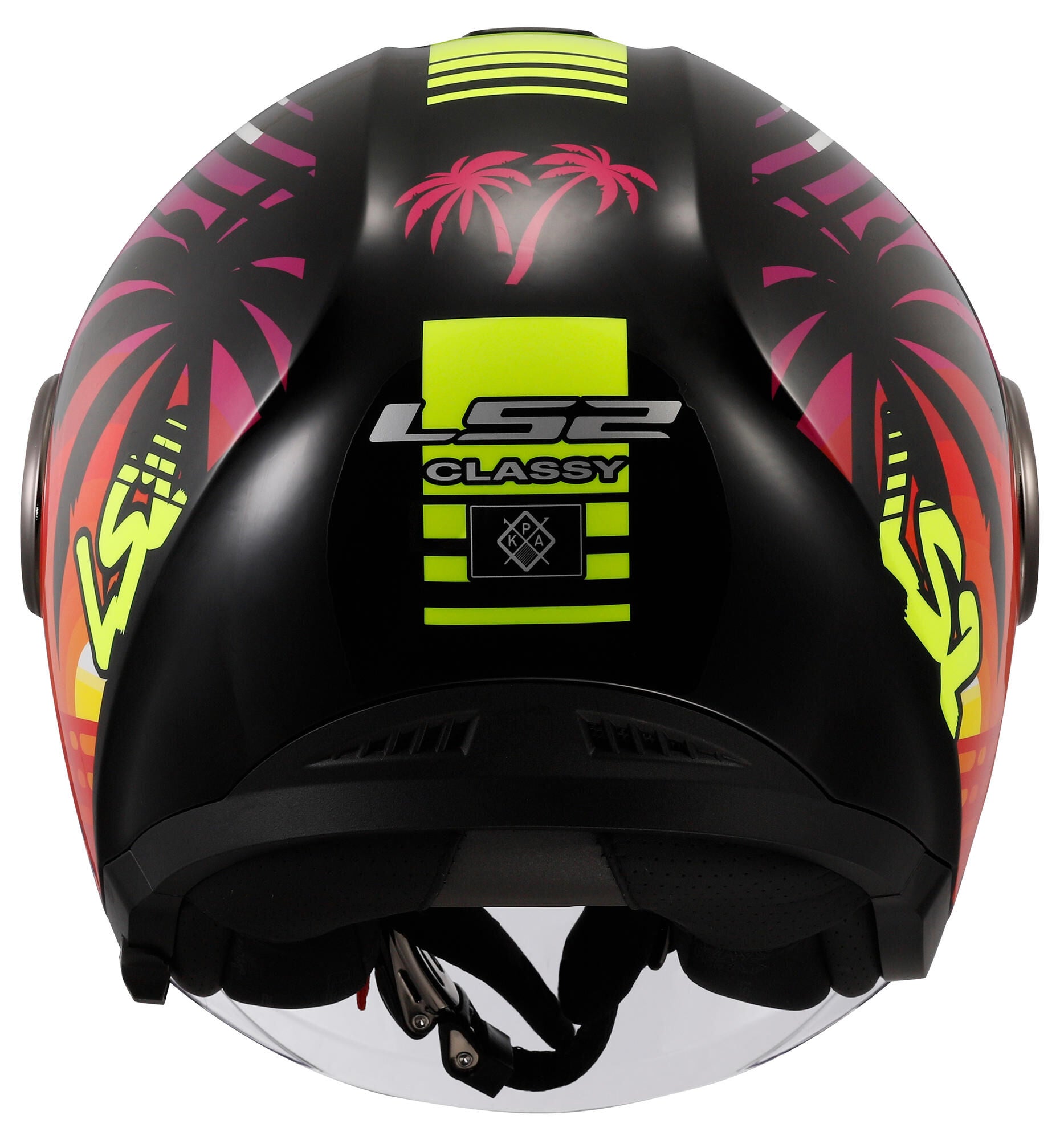Ls2 jethelm of620 classy palm helmet of620 classy palm black gr. m