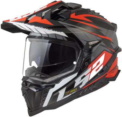 Ls2 endurohelm mx701 explorer spire helmet mx701 explorer spire sw gr rt gr. xl