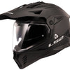 Ls2 endurohelm mx702 pioneer ii solid helmet mx702 pioneer ii matt black gr. xs