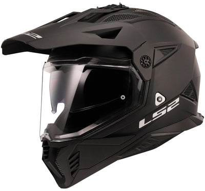 Ls2 endurohelm mx702 pioneer ii solid helmet mx702 pioneer ii matt black gr. s