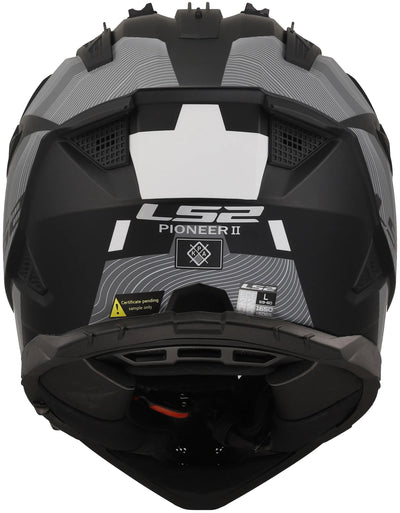Ls2 endurohelm mx702 pioneer ii hill helmet mx702 pioneer ii hill m. bw ws gr. l
