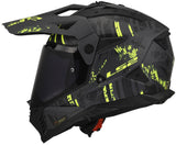 Ls2 endurohelm mx702 pioneer ii crazy helmet mx702 pioneer ii crazy m. sw ge gr. xl - afbeelding 2