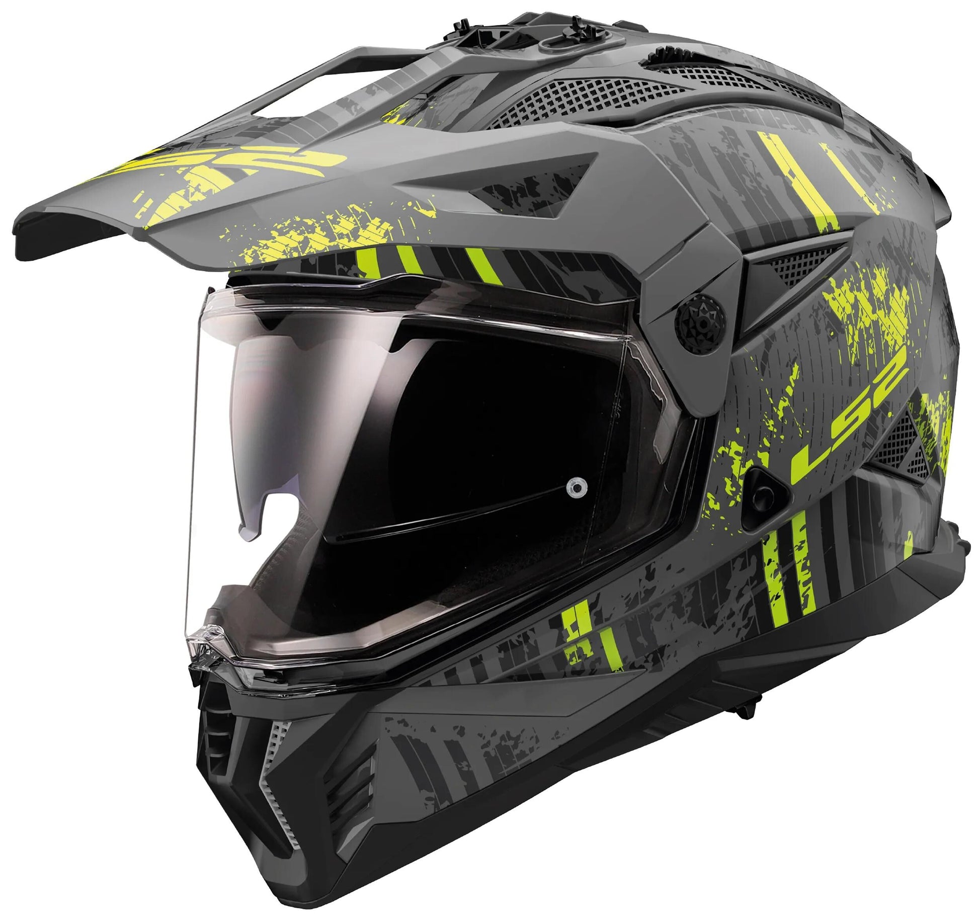 Ls2 endurohelm mx702 pioneer ii crazy helmet mx702 pioneer ii crazy m. sw ge gr. xxl