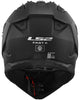 Ls2 crosshelm mx708 fast ii solid helmet mx708 fast ii solid matt black gr. s