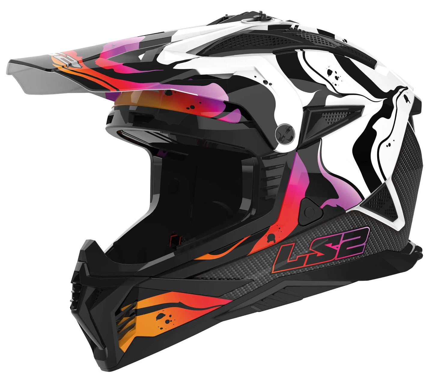 Ls2 crosshelm mx708 fast ii wash helmet mx708 fast ii wash white gr. s