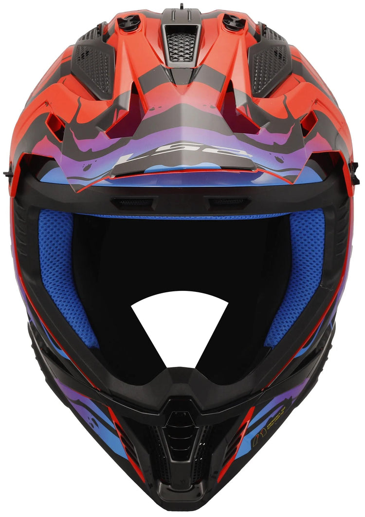 Ls2 crosshelm mx708 fast ii wash helmet mx708 fast ii wash red gr. xl