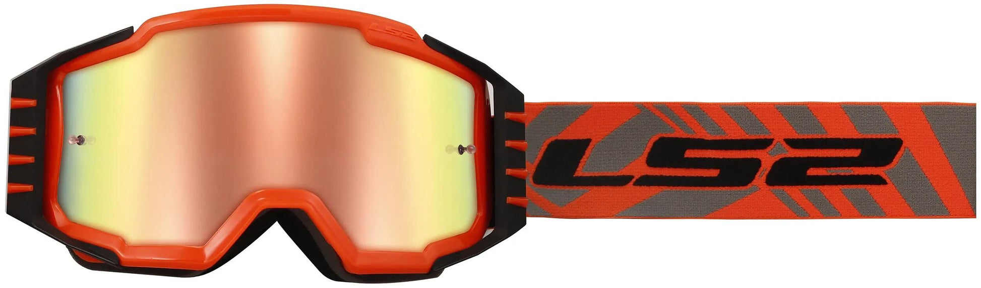 Ls2 crossbril charger pro glasses charger pro neon orange