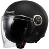 Ls2 jethelm of620 classy solid helmet of620 classy solid matt black gr. 3xl