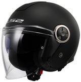 Ls2 jethelm of620 classy solid helmet of620 classy solid matt black gr. 3xl - afbeelding 2