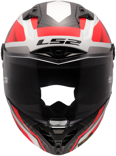 Ls2 integraalhelm ff805 thunder carbon gp raute helmet ff805 thunder gp diamond white red gr.