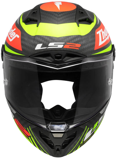 Ls2 integralhelm ff805 thunder carbon gp aero replica black helmet ff805 thunder gp aero replica sw. gr. s