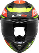 Ls2 integralhelm ff805 thunder carbon gp aero replica black helmet ff805 thunder gp aero replica sw. gr. m