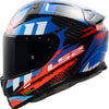 Ls2 integraalhelm ff811 vector ii carbon tantic helmet ff811 vector i tantic blue red gr. s