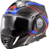 Ls2 opklaphelm ff901 advant x carbon future ii helmet advant x carbo future ii white blue m
