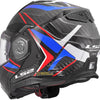 Ls2 opklaphelm ff901 advant x carbon future ii helmet advant x carbo future ii white blue m
