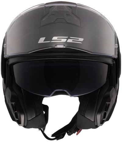 Ls2 klapphelm ff910 advant ii solid helmet ff910 advant ii solid m matt black