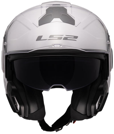 Ls2 klapphelm ff910 advant ii solid helmet ff910 advant ii solid xxl white