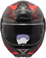Ls2 klapphelm ff910 advant ii astral helmet ff910 advant ii astral m black red - afbeelding 1
