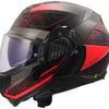 Ls2 klapphelm ff910 advant ii astral helmet ff910 advant ii astral l black red