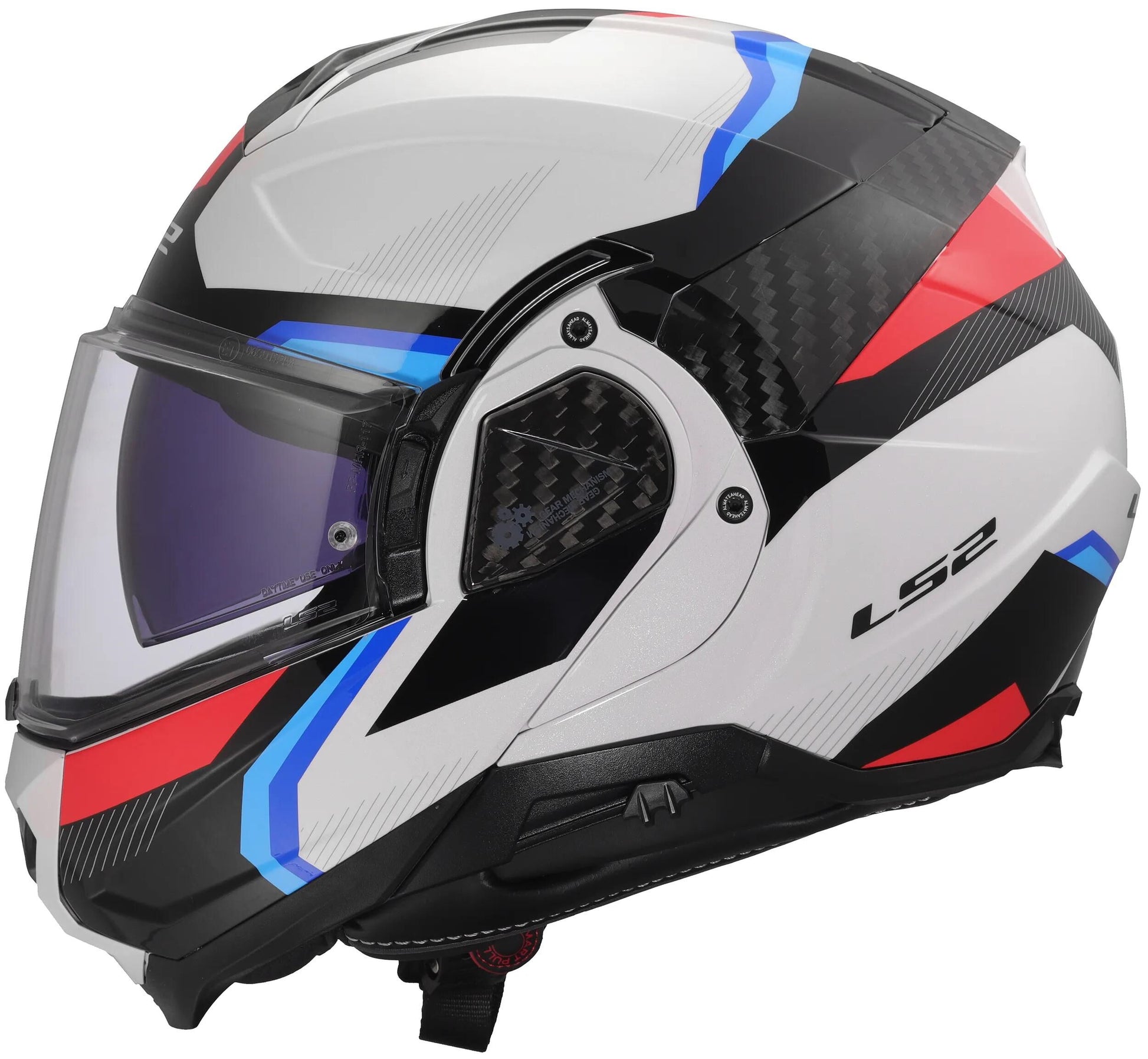 Ls2 opklaphelm ff910 advant ii triple helmet ff910 advant ii triple xs wh blue red