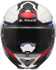 Ls2 klapphelm ff910 advant ii triple helmet ff910 advant ii triple m wh blue red