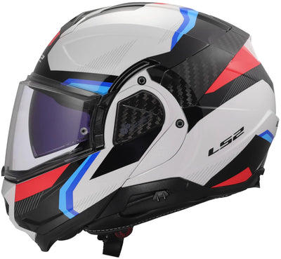 Ls2 klapphelm ff910 advant ii triple helmet ff910 advant ii triple xl wh blue red