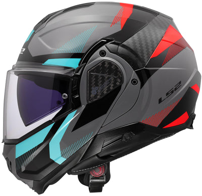 Ls2 opklaphelm ff910 advant ii triple helmet ff910 advant ii triple l gr blue red