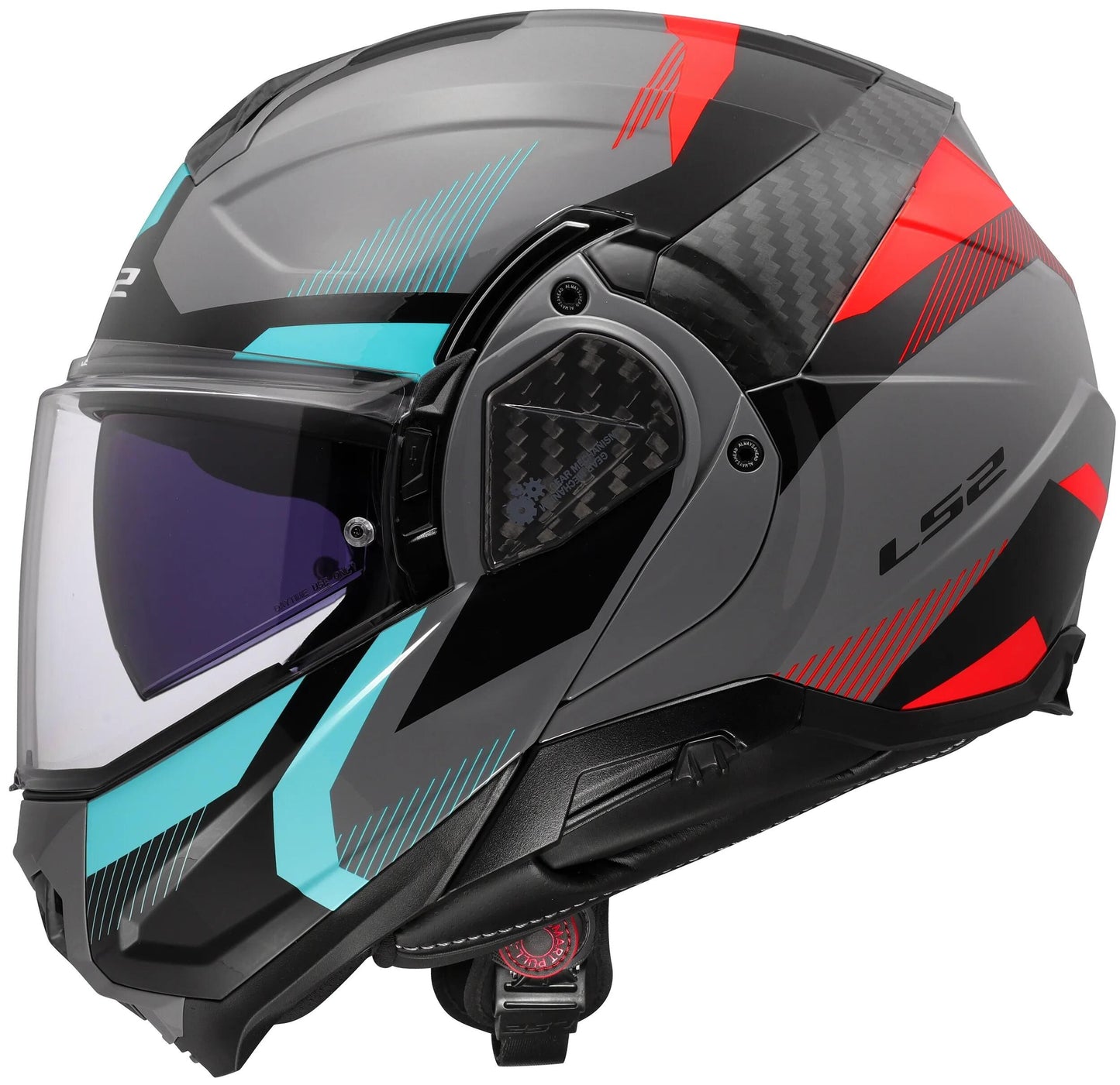 Ls2 klapphelm ff910 advant ii triple helmet ff910 advant ii triple l gr blue red