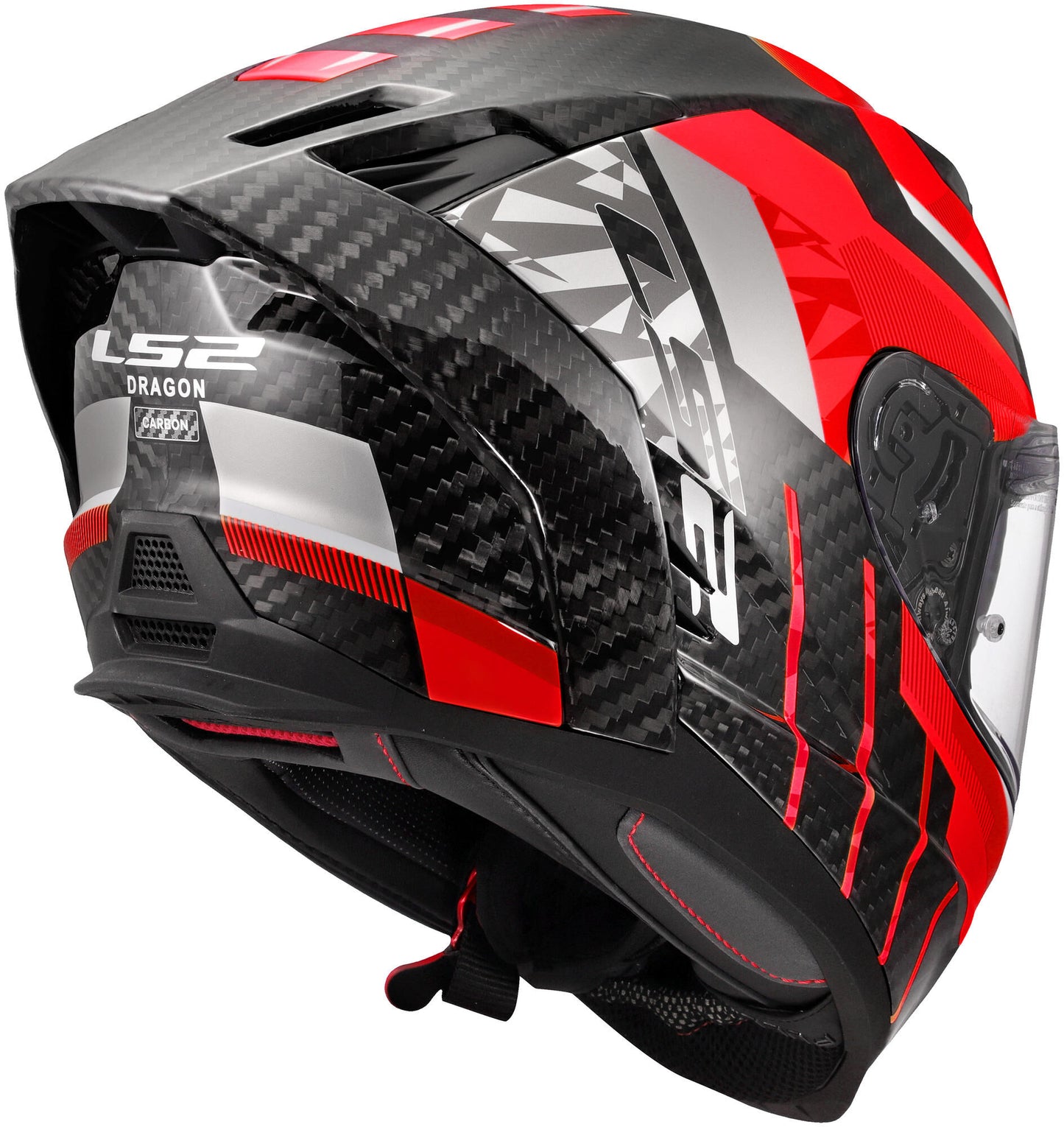 Ls2 integraalhelm ff807 dragon trax helmet ff807 dragon trax red gr. xxl