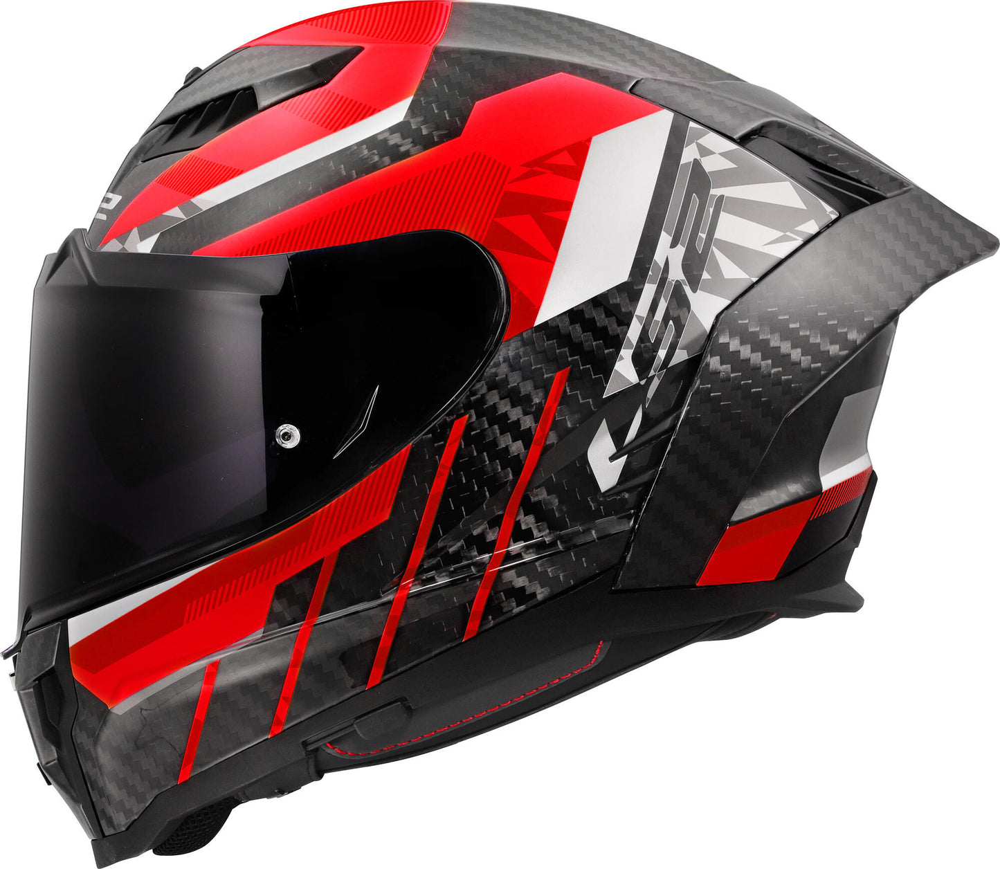 Ls2 integraalhelm ff807 dragon trax helmet ff807 dragon trax red gr. xxl