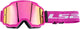 Ls2 crossbrille charger crossglasses charger pink with iridium visor