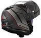 Ls2 klapphelm ff908 strobe ii code helmet strobe ii ff90 code black grey matt 3xl