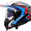 Ls2 endurohelm mx701 explorer carbon frontier ii helmet explorer carbo frontier ii white blue xl