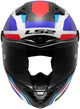 Ls2 integralhelm ff805 thunder carbon gp raute helmet ff805 thunder gp diamond blue red gr. s