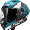 Ls2 integralhelm ff805 thunder carbon gp aero replica huertas helmet ff805 thunder gp aero repl. huertas xl