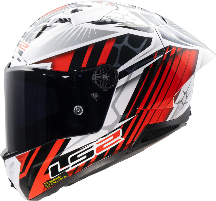 Ls2 integralhelm ff805 thunder carbon gp aero replica perolari helmet ff805 thunder gp aero rep. perolari xl